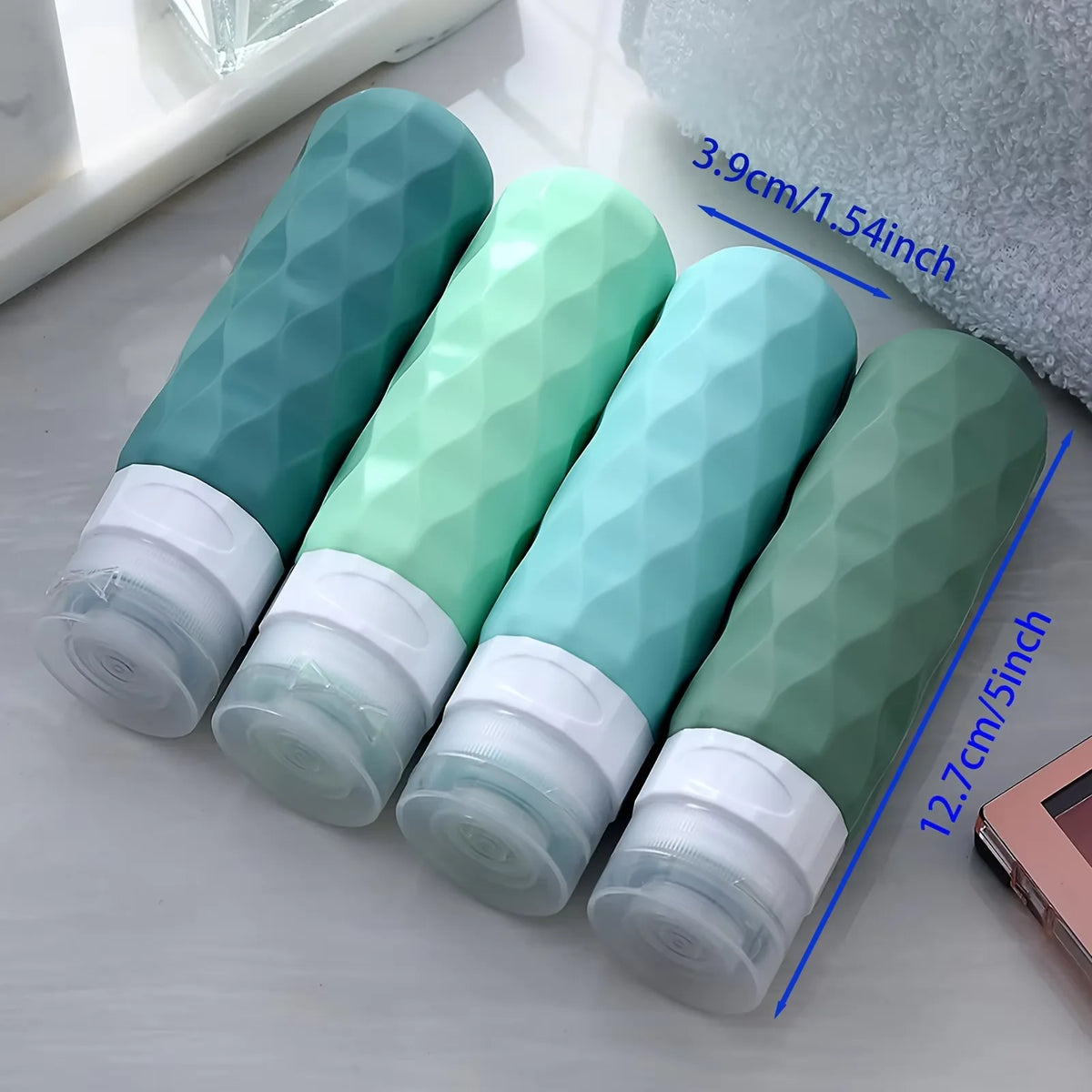 Refillable Travel Bottle Set