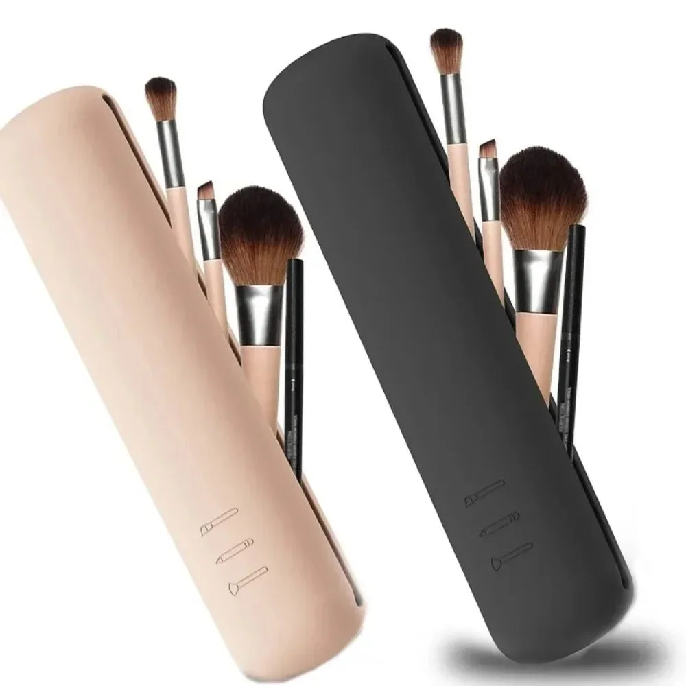 Silicone Travel Makeup Brush Case