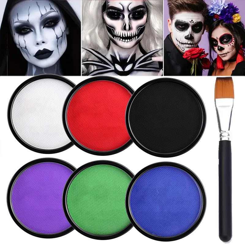 Halloween Single Colour Washable Body Paint 30g