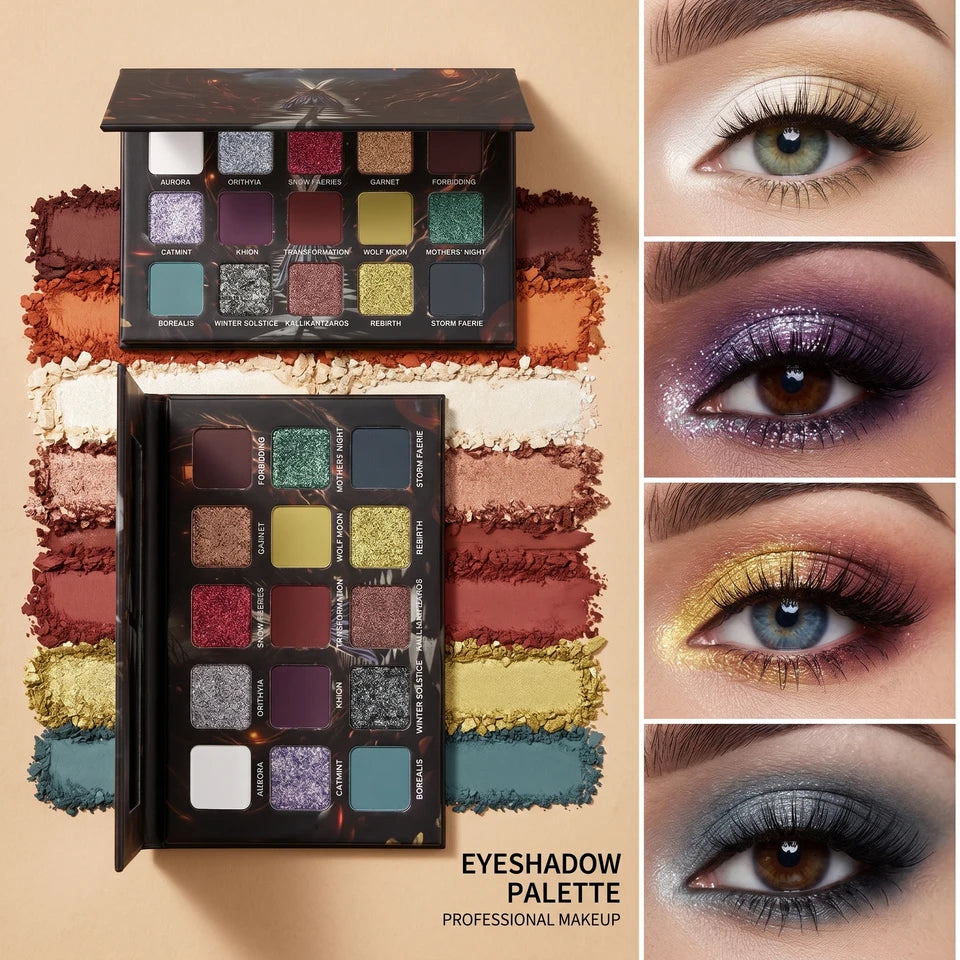 Halloween 15-Shade Gothic Eyeshadow Palette