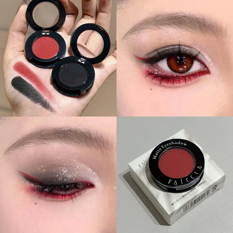 Halloween Black & Red Eye Makeup Duo