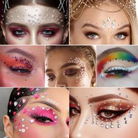 Halloween rhinestone face and body gems