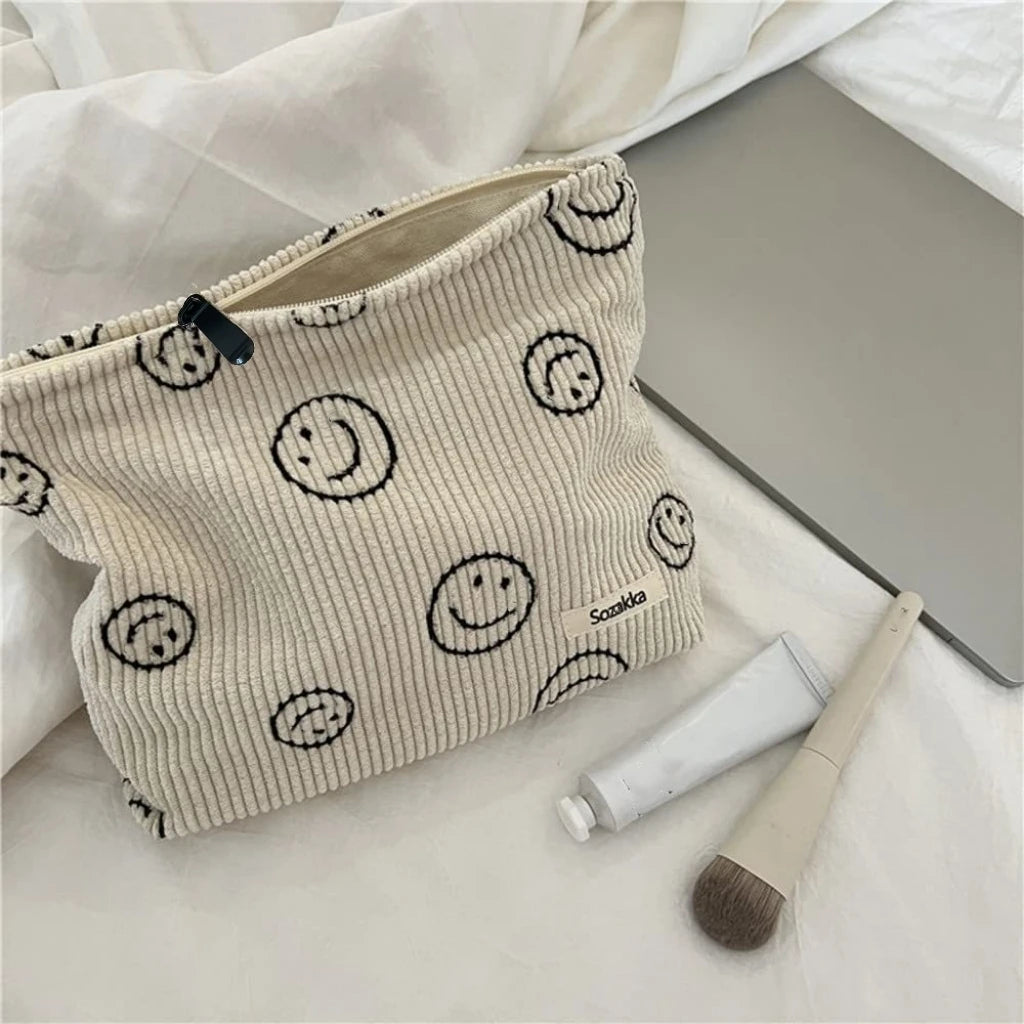 Zipped Travel Makeup Pouch