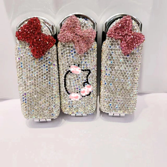 Folding Travel Hair Brush & Mirror