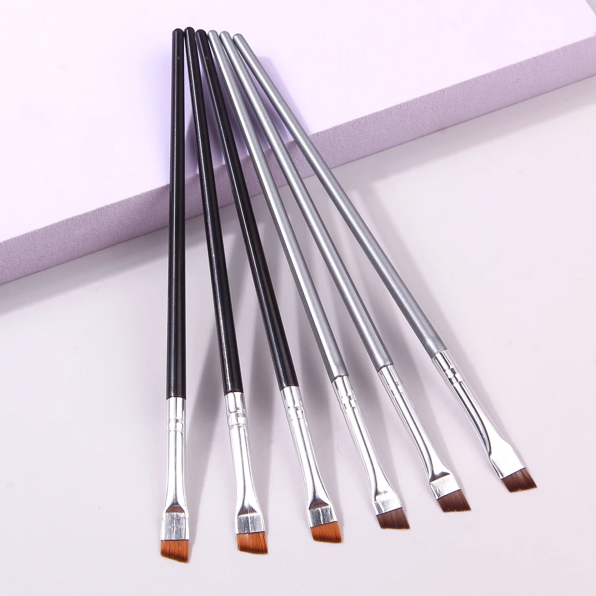 Fine Eyeliner & Brow Brush Set