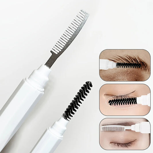 Dual-Ended Brow Brush & Lash Comb
