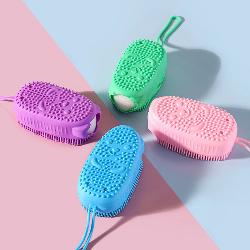 Silicone Shower Body Scrubber