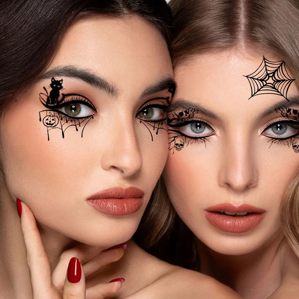 Halloween 10pcs/Pack Waterproof Eyeshadow Face Tattoos For Women Eyeliner Temporary Tattoo Stic