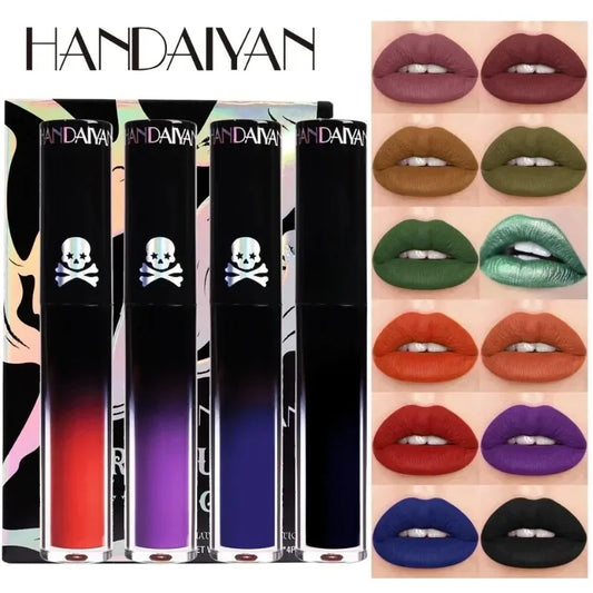 Halloween Goth Dark Matte Lipstick Set