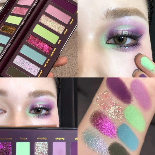 Halloween 8-Colour Purple Gothic Eyeshadow Palette