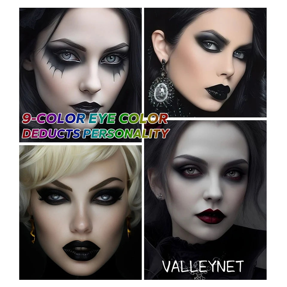 Halloween 9-Colour Smoky Gothic Eyeshadow Palette