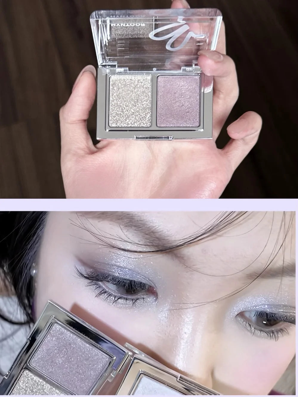Halloween Dual Gothic Shimmer Eyeshadow Palette