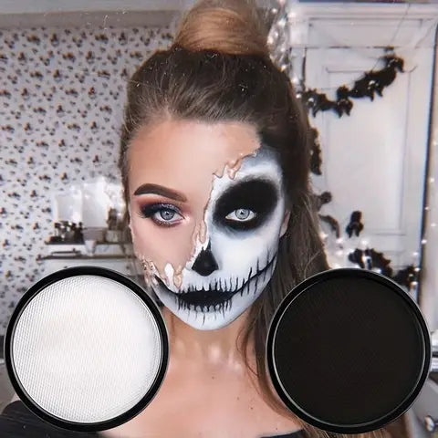 Halloween Corpse Bride Inspired Eye Makeup Palette