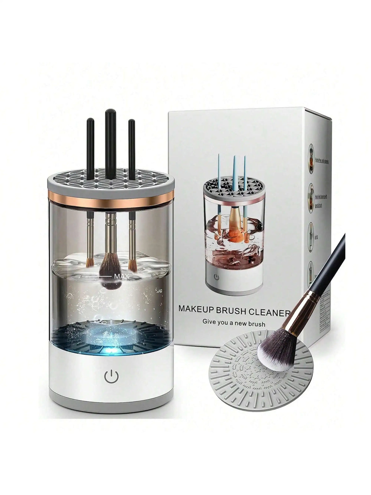 HSÈRA electric makeup brush cleaner - product view