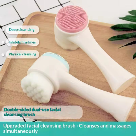 HSÈRA manual silicone facial cleansing brush