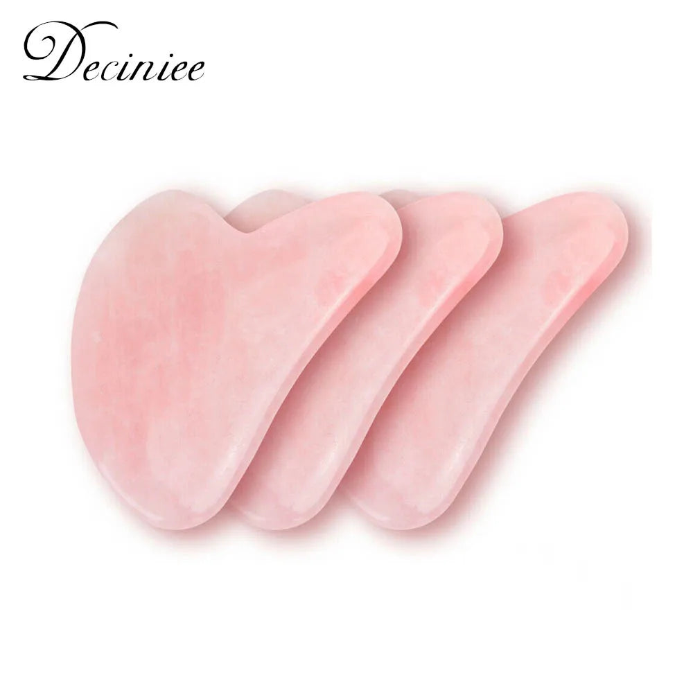 Natural jade gua sha facial massage tool